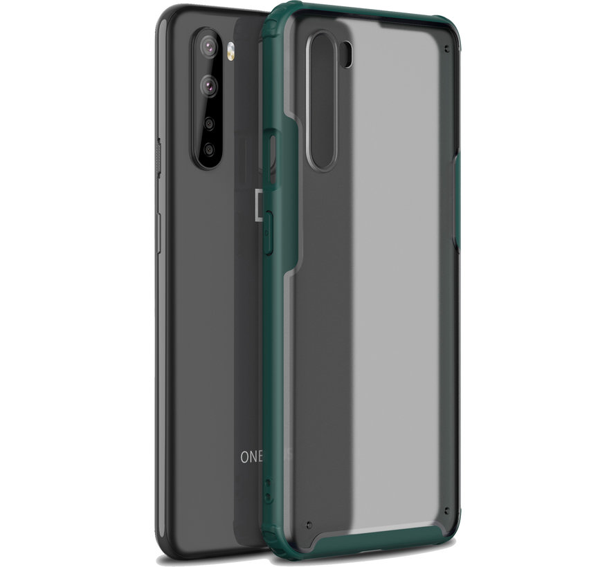 OnePlus Nord Merge Bumper Hoesje Groen