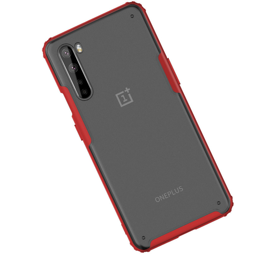 OnePlus Nord Merge Bumper Case Red