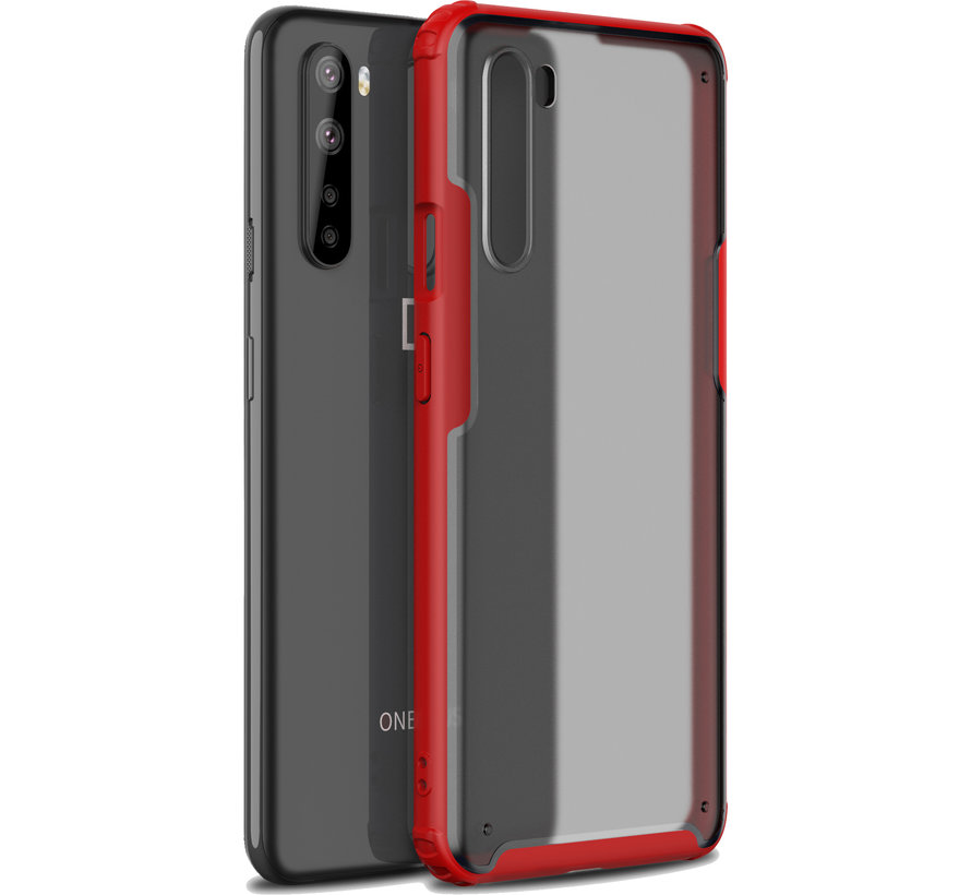 OnePlus Nord Merge Bumper Case Red