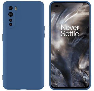 ProGuard OnePlus Nord Hoesje Liquid Silicone Blauw