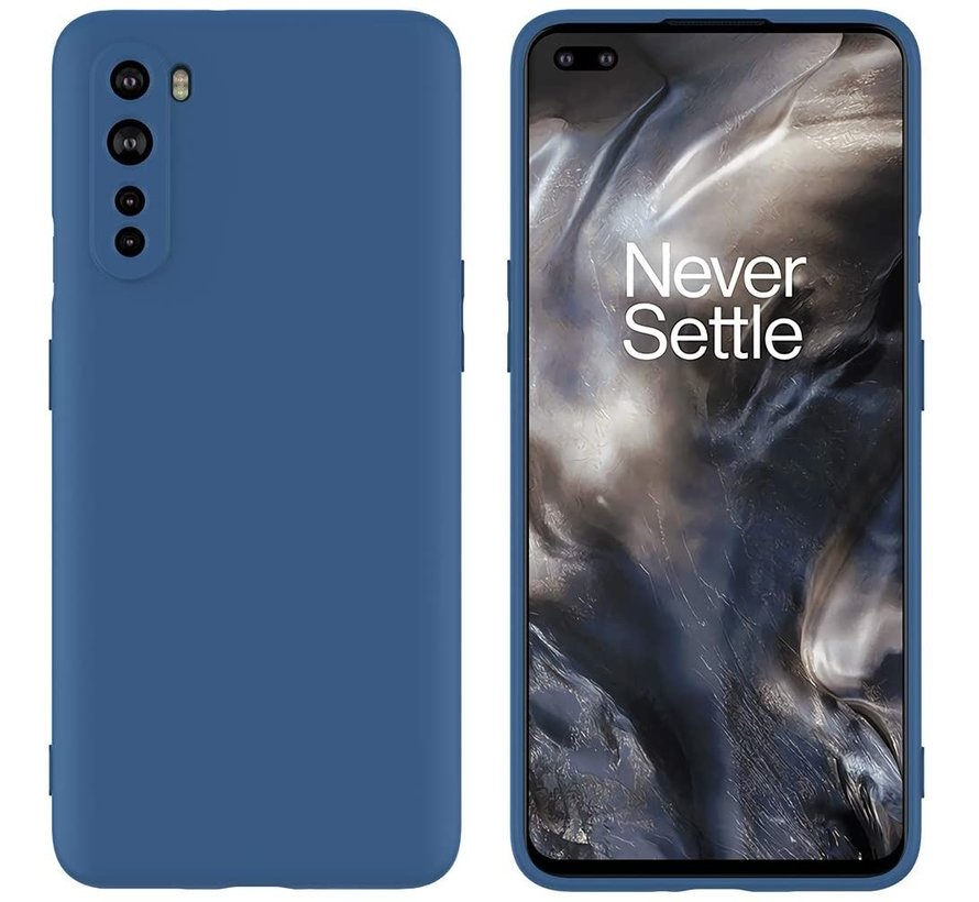 OnePlus Nord Case Liquid Silicone Blue