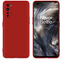 OnePlus Nord Case Liquid Silicone Red