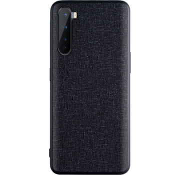 ProGuard OnePlus Nord Hoesje Canvas Grain Zwart