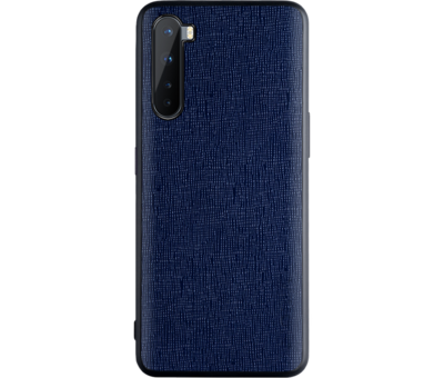 ProGuard OnePlus Nord Hoesje Canvas Grain Blauw