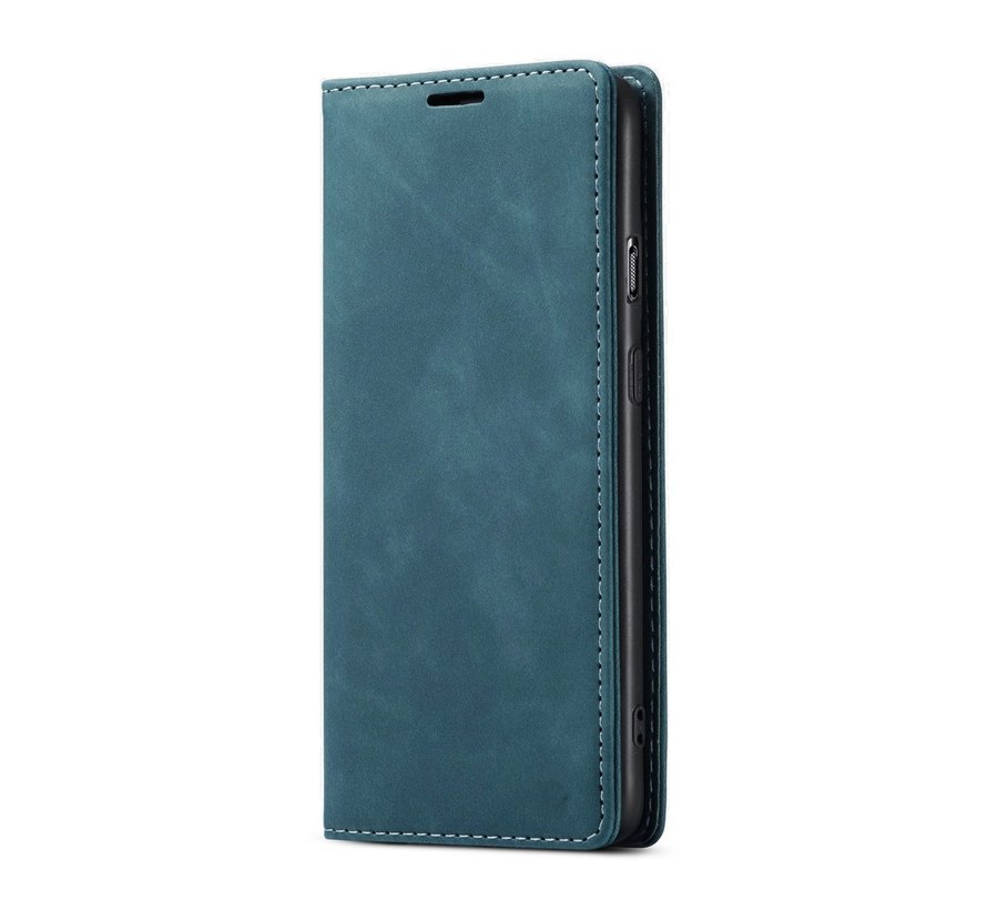 OnePlus Nord Wallet Case Vintage Leather Blue