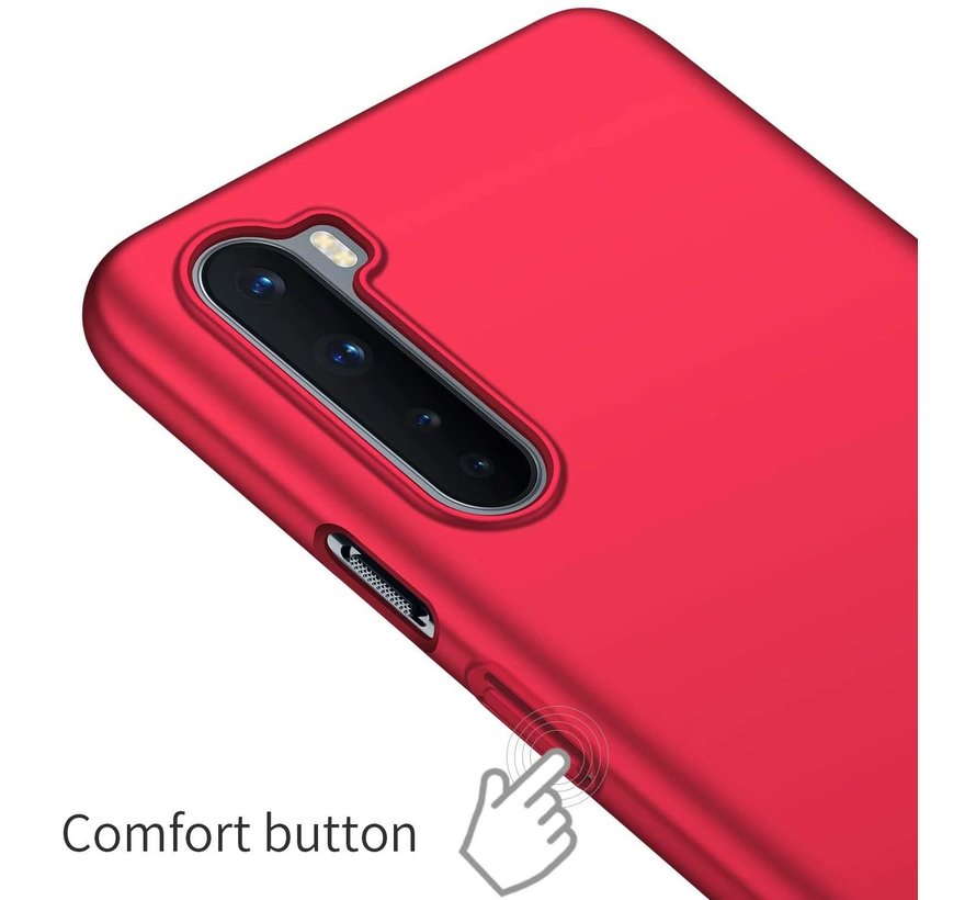 OnePlus Nord Case Ultra Slim Grip Red