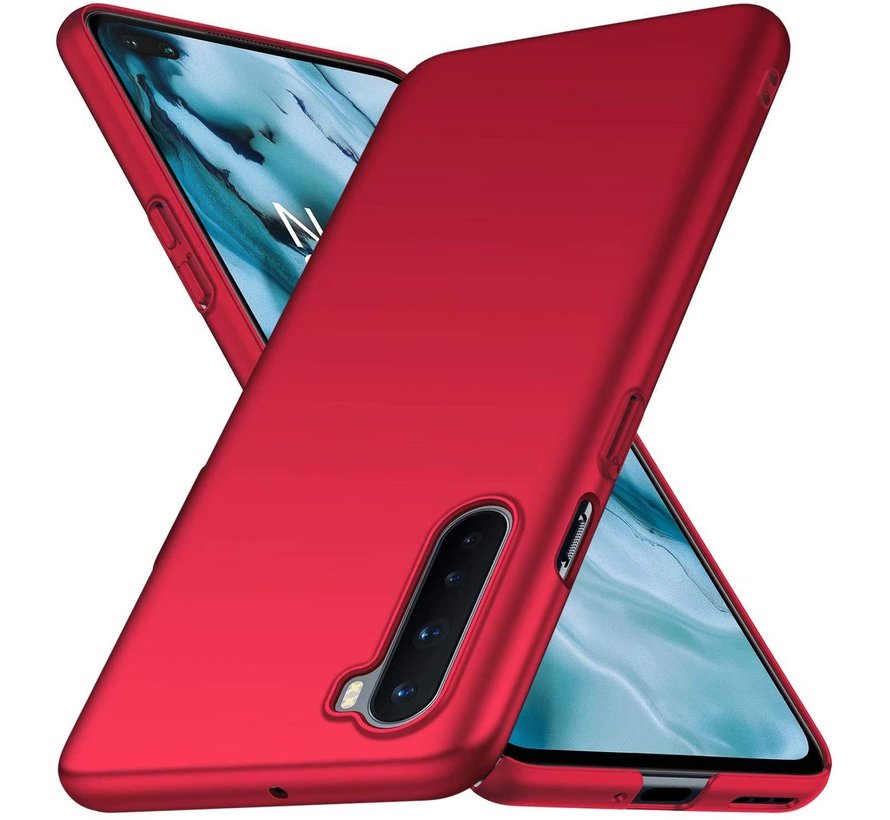 OnePlus Nord Case Ultra Slim Grip Red