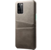 ProGuard OnePlus 8T Case Slim Leather Card Holder Gray