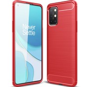 ProGuard OnePlus 8T Case Brushed Carbon Red