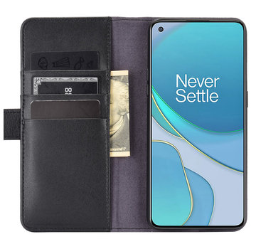 ProGuard OnePlus 8T Wallet Case Echtleder Schwarz
