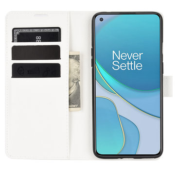 ProGuard OnePlus 8T Wallet Flip Case Weiß