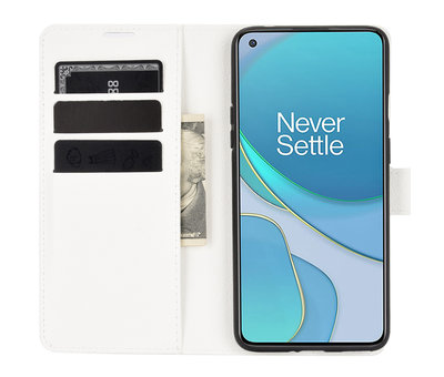 ProGuard OnePlus 8T Wallet Flip Case Weiß