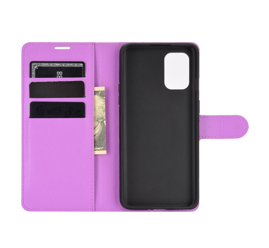 OnePlus 8T Wallet Flip Case Lila