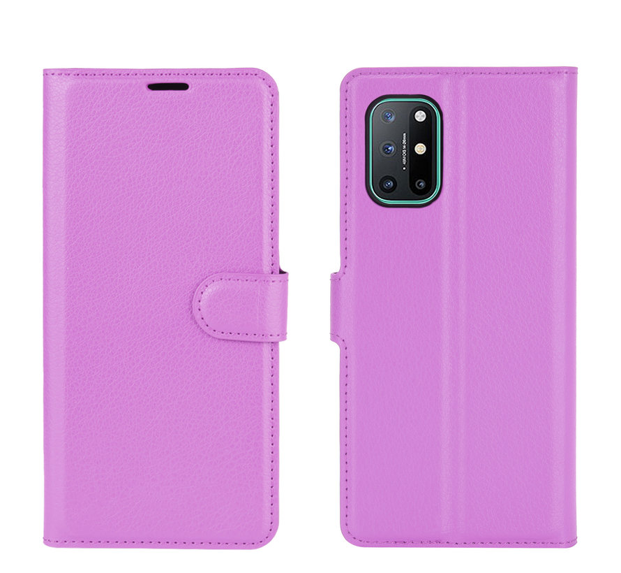 OnePlus 8T Wallet Flip Case Lila