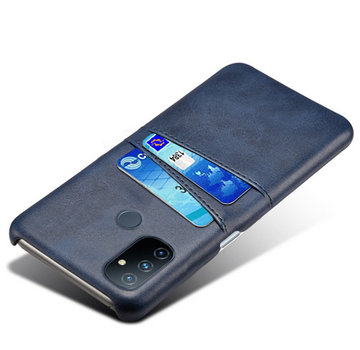 ProGuard OnePlus Nord N100 Case Slim Leder Kartenhalter Blau