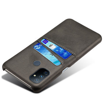 ProGuard OnePlus Nord N100 Case Slim Leather Card Holder Black