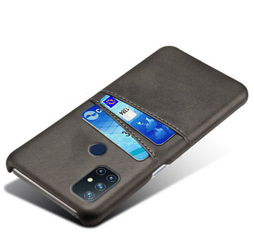 ProGuard OnePlus Nord N10 5G Case Slim Leather Card Holder Black