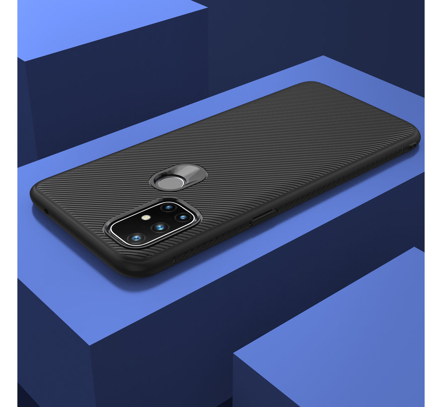 OnePlus Nord N10 5G Case TPU GripLine Black