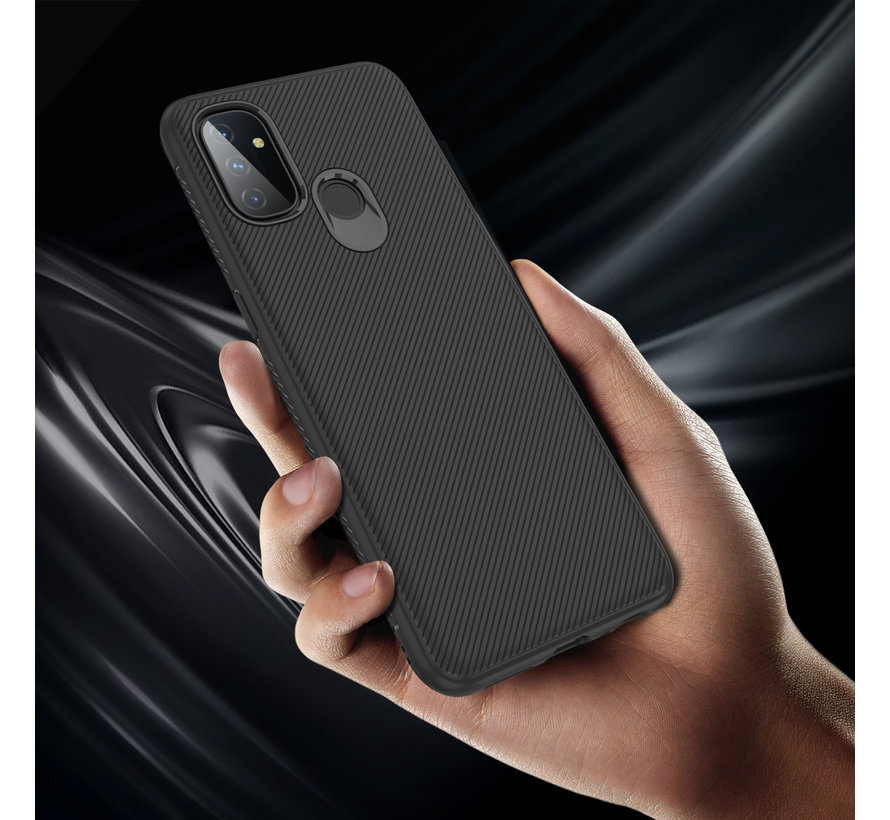 OnePlus Nord N100 Case TPU GripLine Black