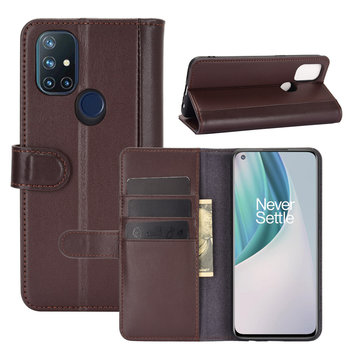 ProGuard OnePlus Nord N10 5G Wallet Case Genuine Leather Brown