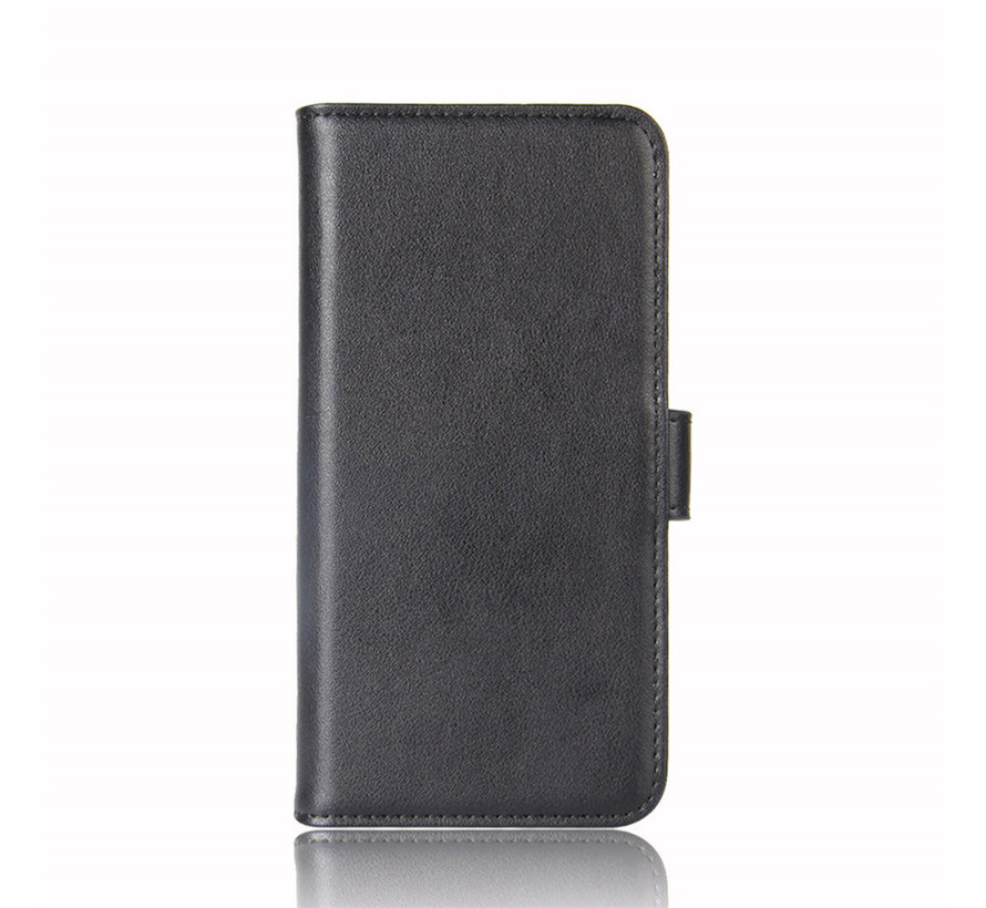 OnePlus Nord N10 5G Wallet Case Genuine Leather Black