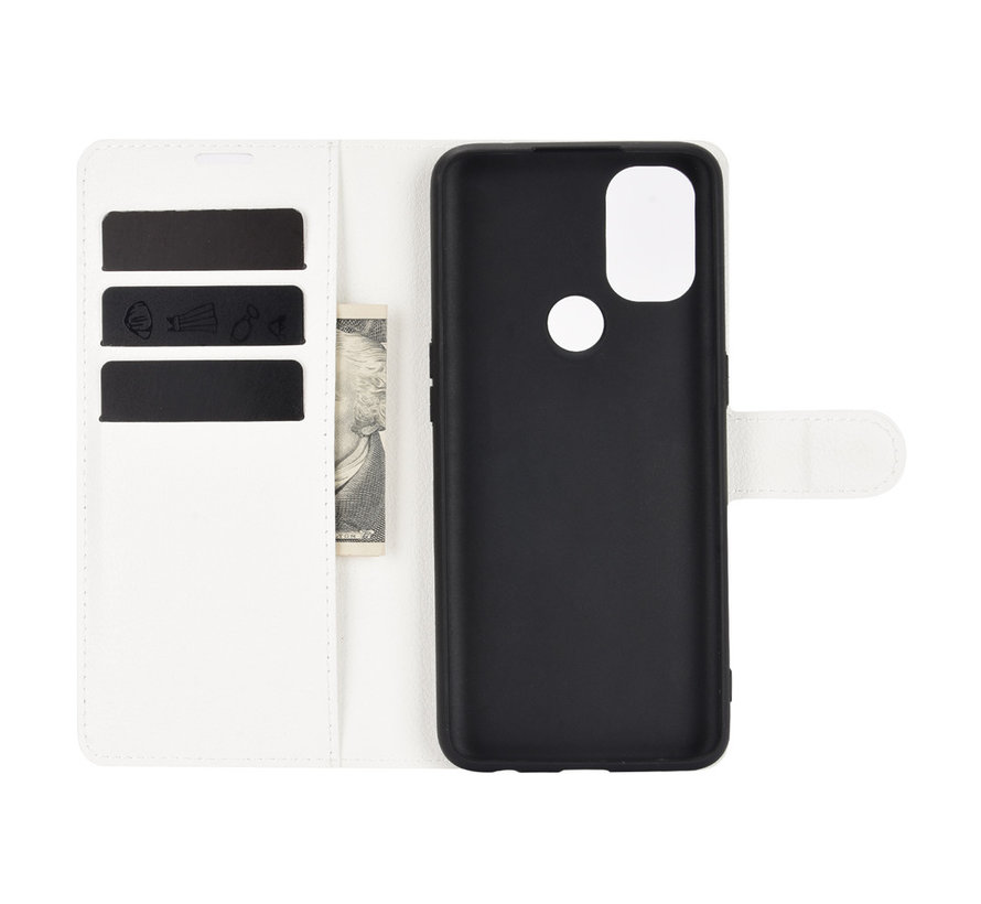 OnePlus Nord N10 5G Wallet Flip Case White