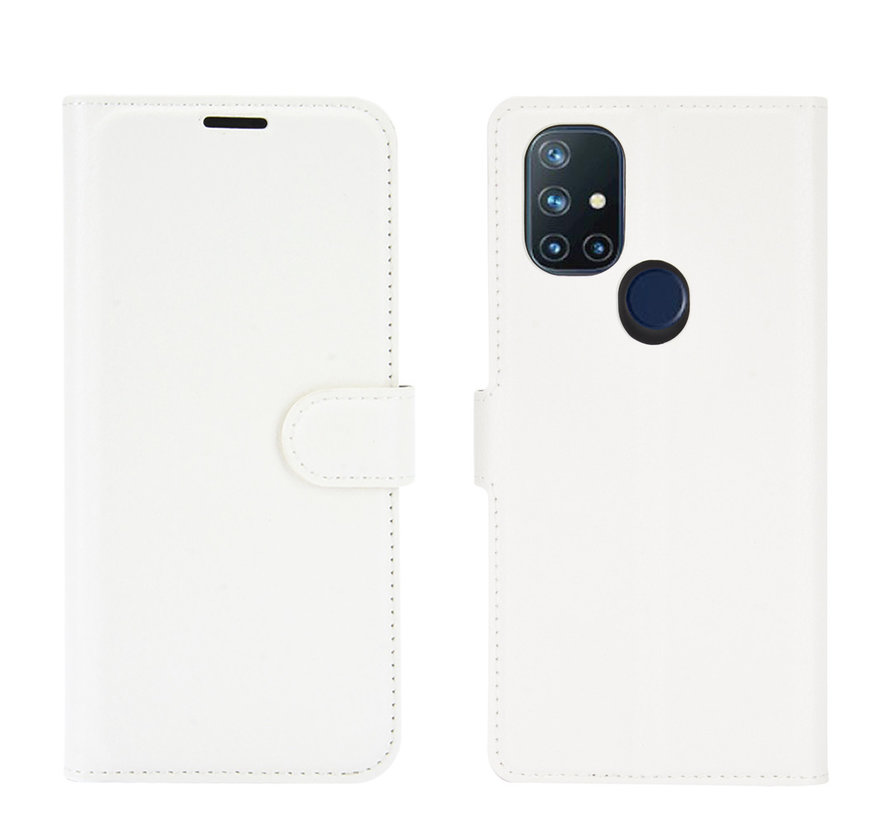 OnePlus Nord N10 5G Wallet Flip Case White