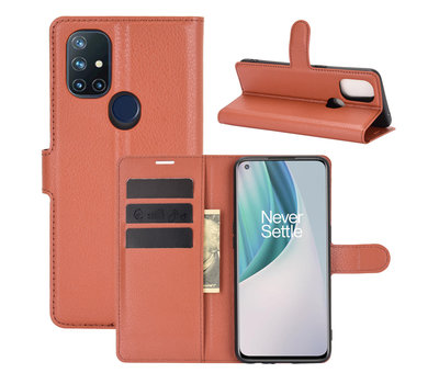 ProGuard OnePlus Nord N10 5G Wallet Flip Case Bruin