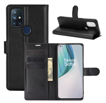 ProGuard OnePlus Nord N10 5G Wallet Flip Case Zwart