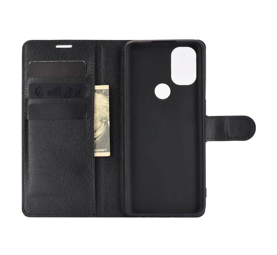 OnePlus Nord N10 5G Wallet Flip Case Schwarz