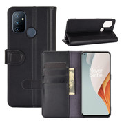 ProGuard OnePlus Nord N100 Wallet Case Genuine Leather Black