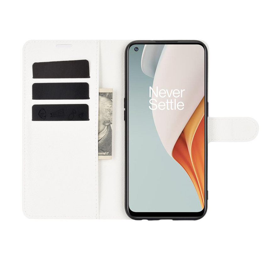 OnePlus Nord N100 Wallet Flip Case White