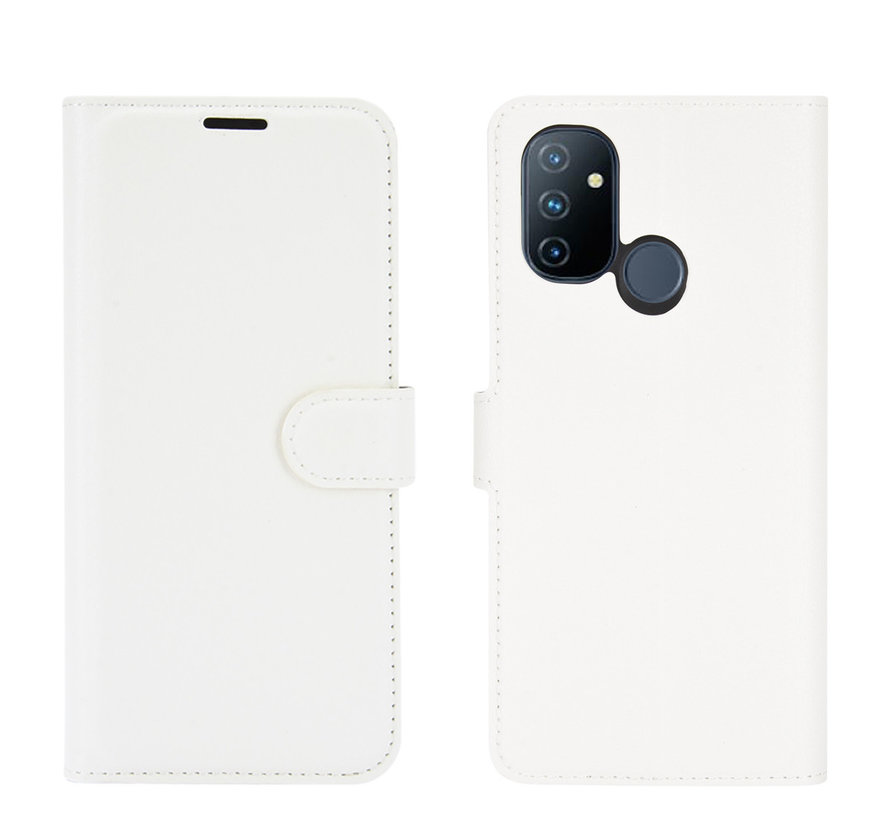 OnePlus Nord N100 Wallet Flip Case White