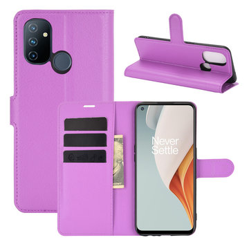 ProGuard OnePlus Nord N100 Wallet Flip Case Paars