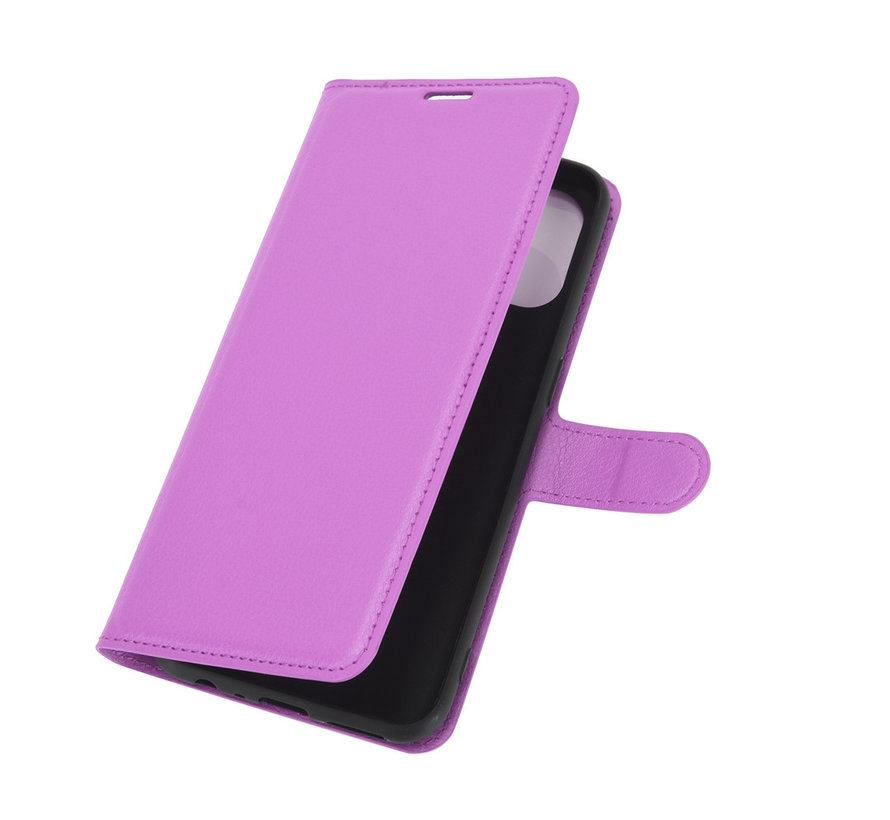 OnePlus Nord N100 Wallet Flip Case Lila