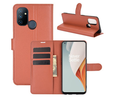 ProGuard OnePlus Nord N100 Wallet Flip Case Braun