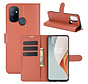 OnePlus Nord N100 Wallet Flip Case Braun