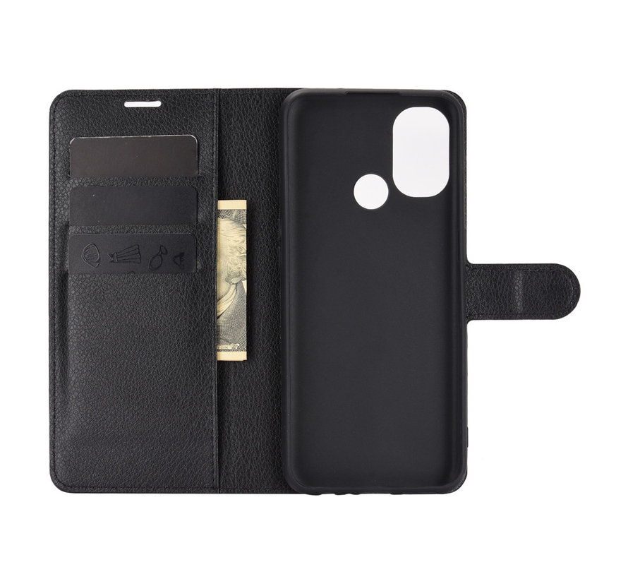 OnePlus Nord N100 Wallet Flip Case Black