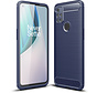 OnePlus Nord N10 5G Case Brushed Carbon Blue