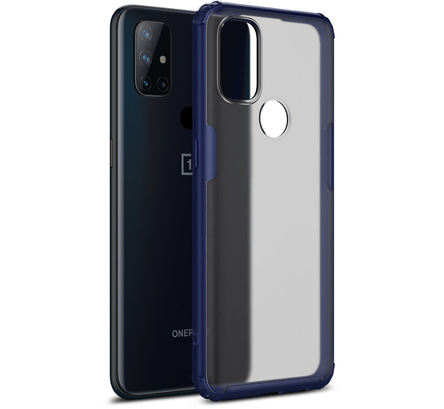 OnePlus Nord N10 5G Merge Bumper Case Blau