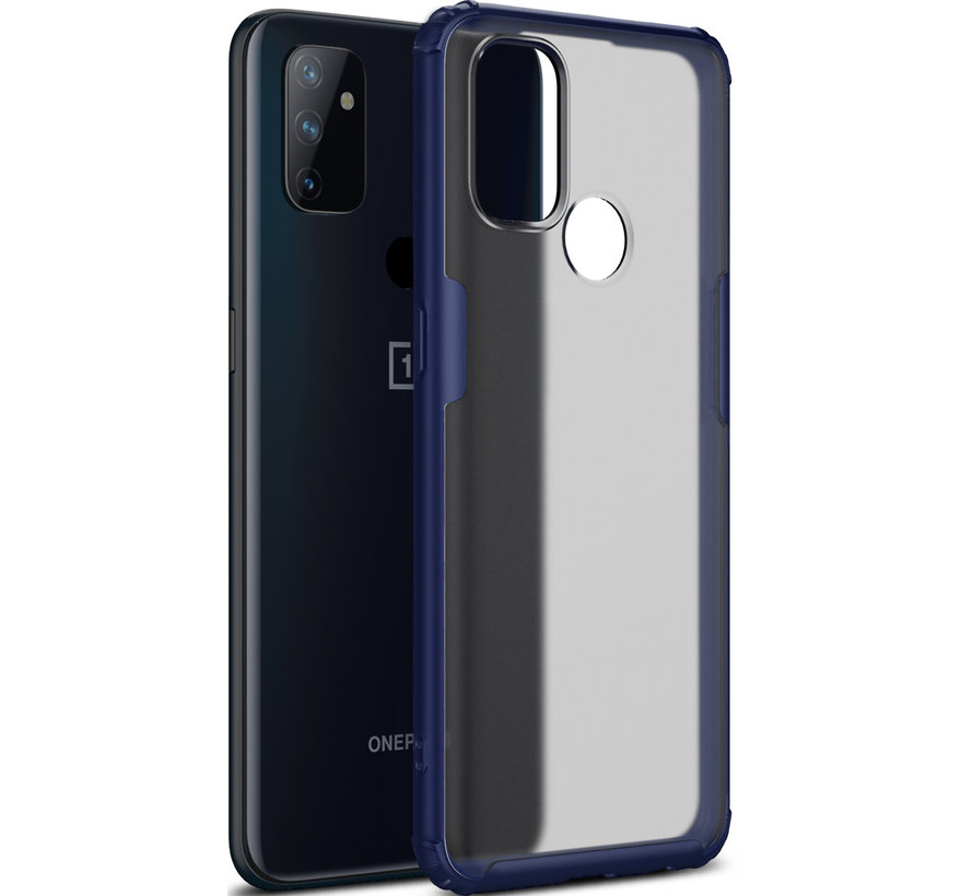 OnePlus Nord N100 Merge Bumper Case Blau