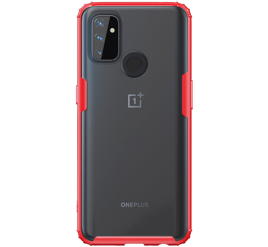 OnePlus Nord N100 Merge Bumper Case Red