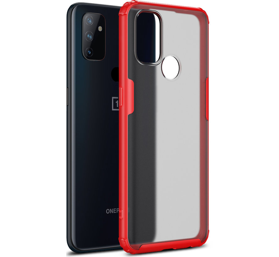 OnePlus Nord N100 Merge Bumper Case Red