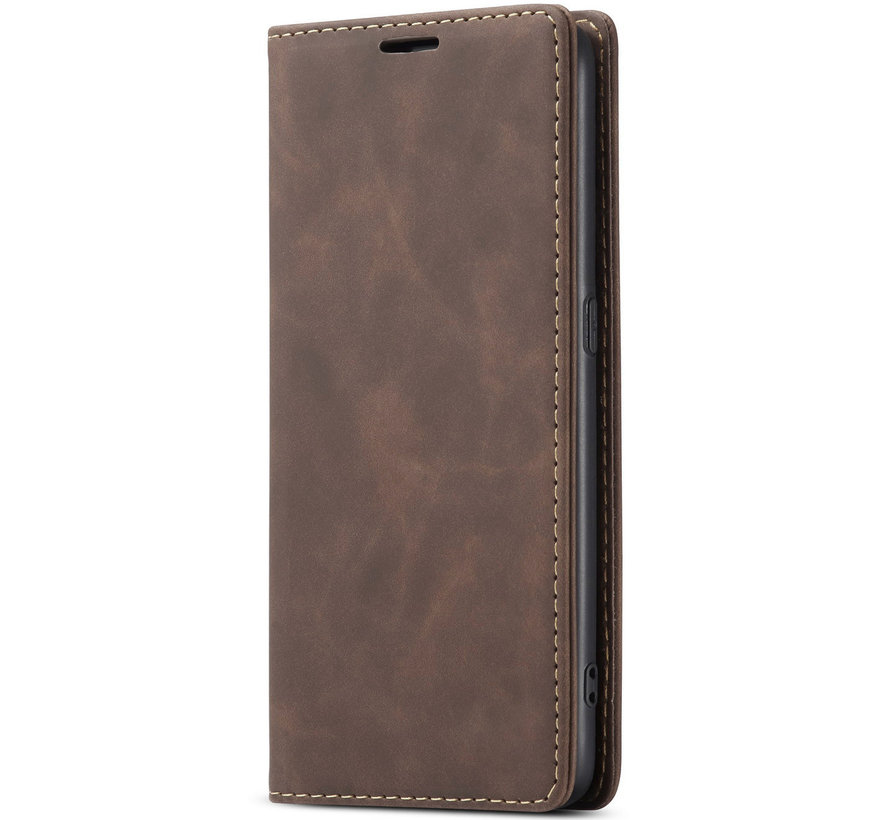 OnePlus Nord N100 Wallet Case Vintage Leather Brown