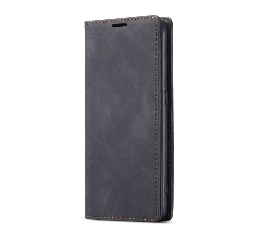 OnePlus Nord N10 5G Wallet Case Vintage Leather Black