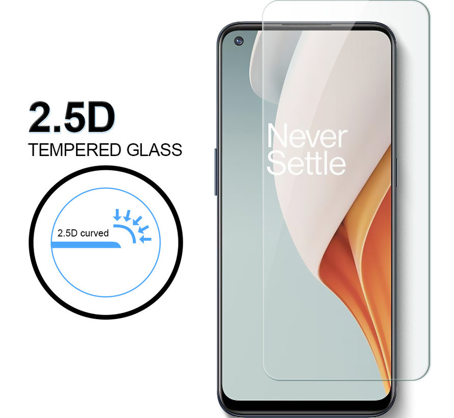 OnePlus Nord N100 Glass Screen Protector 9H + 2.5d (2 pcs.)