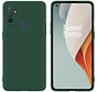 OnePlus Nord N100 Hoesje Liquid Silicone Groen