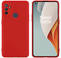 OnePlus Nord N100 Hoesje Liquid Silicone Rood
