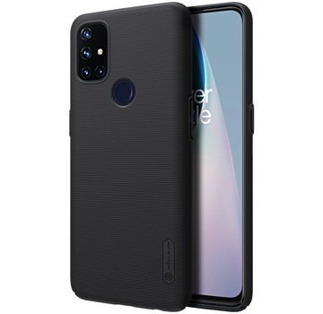 Nillkin OnePlus Nord N10 5G Fall Super Frosted Shield Schwarz