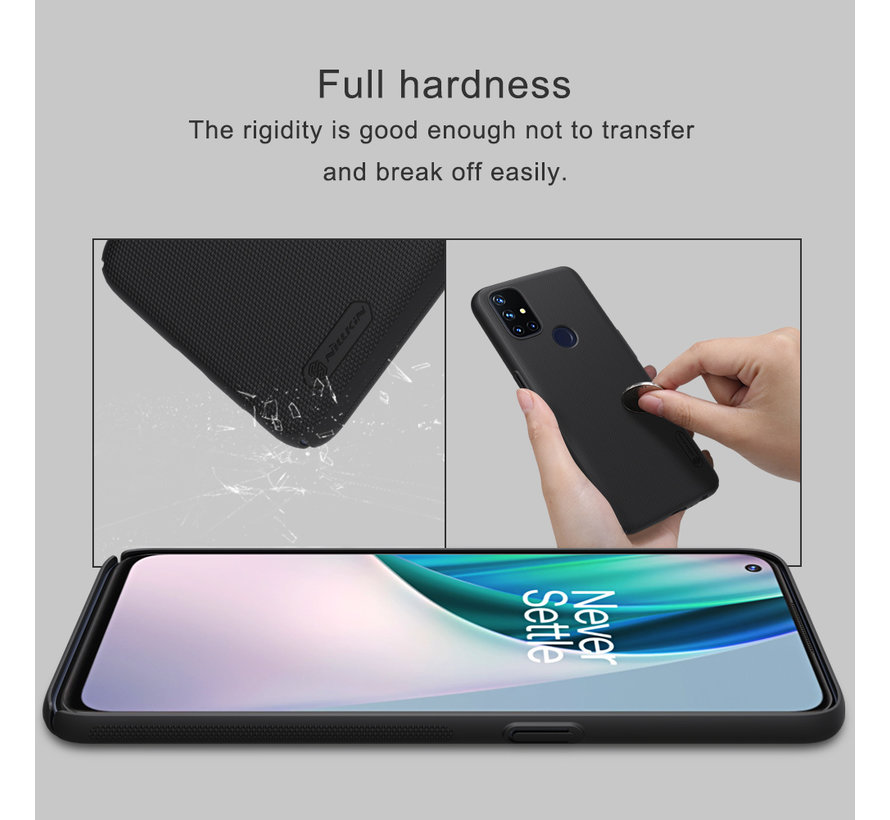 OnePlus Nord N10 5G Case Super Frosted Shield Black